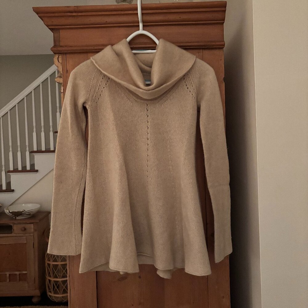 Cashmere Cowl Neck Sweater